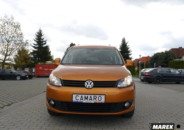 Volkswagen Caddy cena 43900 przebieg: 203445, rok produkcji 2015 z Osiek małe 211